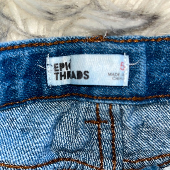 Distressed Jean Shorts - Picture 3 of 3